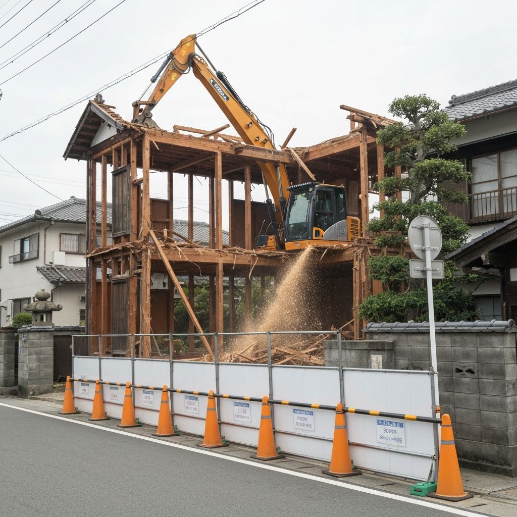 鉄骨造店舗解体工事